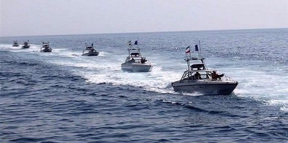 IRGC Strait of Hormuz: Iranian naval forces coordinate safe passage of commercial ships through the strategic waterway