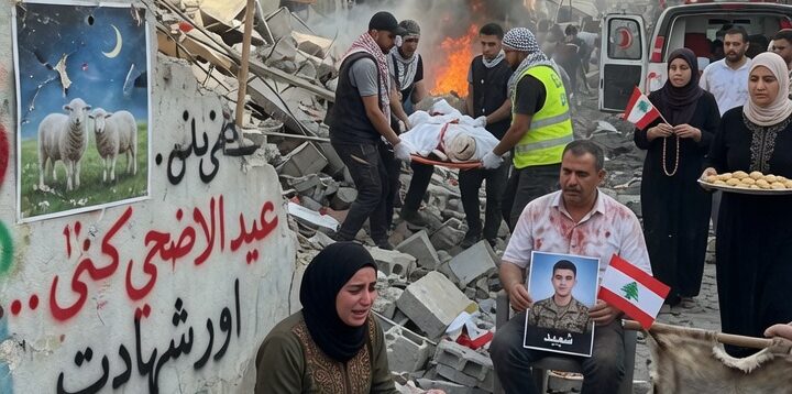 عید الاضحیٰ کی تیاریوں کے دوران غزہ اور لبنان میں اسرائیلی حملے، متعدد شہید