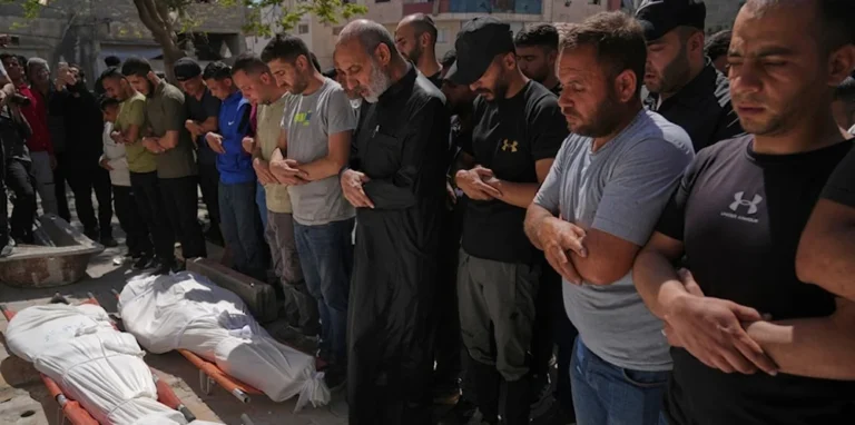غزہ شہر میں اسرائیلی حملے میں 6 فلسطینی پولیس اہلکار شہید