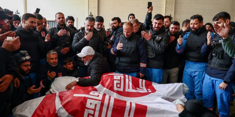 جنوبی لبنان میں اسرائیلی بمباری سے دو طبی کارکن شہید