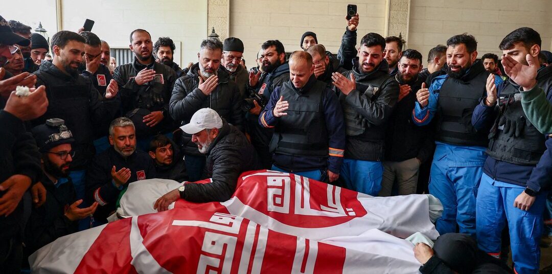 جنوبی لبنان میں اسرائیلی بمباری سے دو طبی کارکن شہید