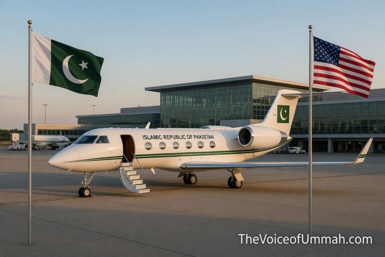 نائب وزیراعظم اسحاق ڈار سرکاری دورے پر واشنگٹن پہنچ گئے