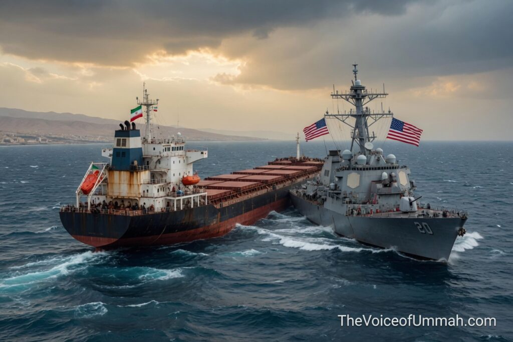 US Disables Ship Iran