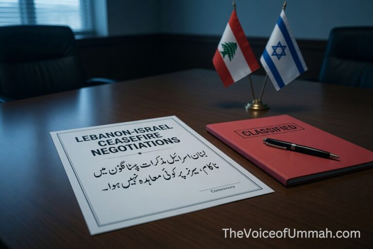 لبنان اسرائیل مذاکرات پینٹاگون میں ناکام، سیز فائر پر کوئی معاہدہ نہیں