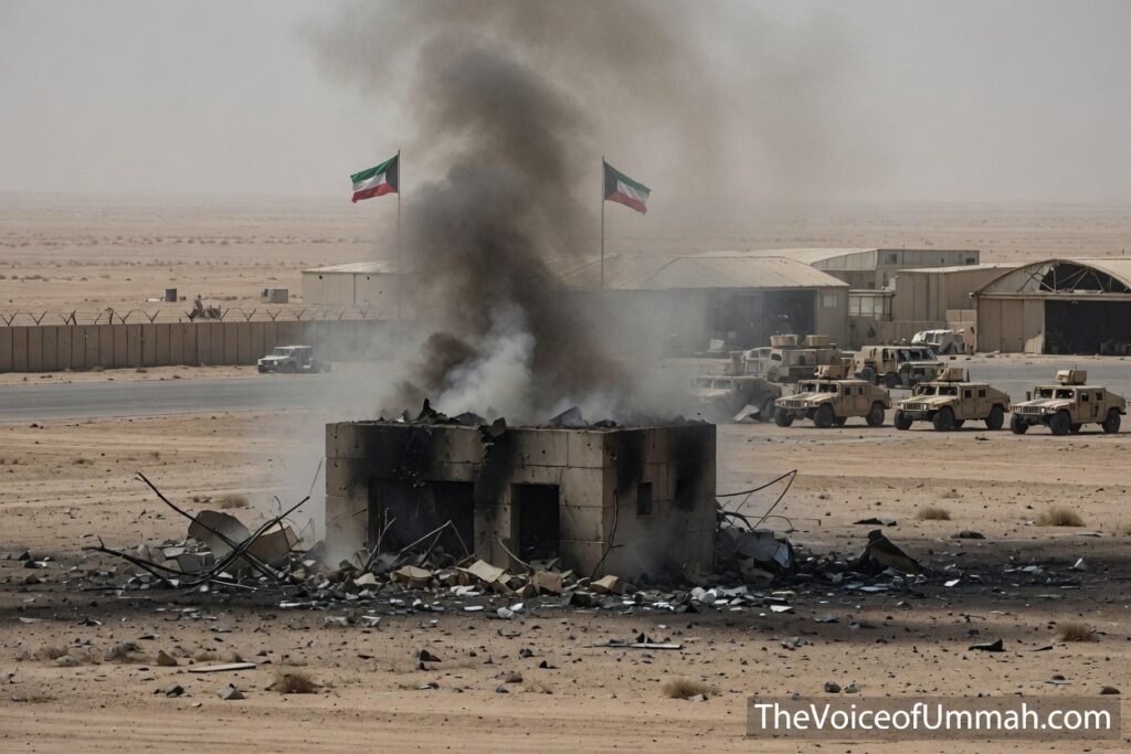 Iran Missile Attack Kuwait