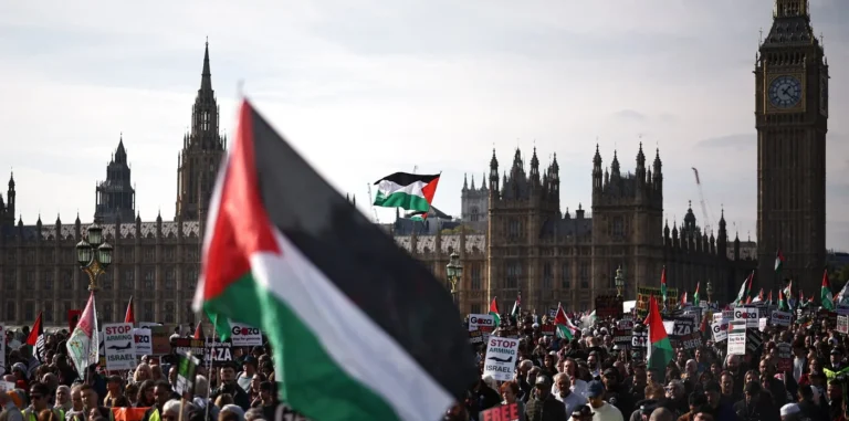 میٹ پولیس چیف پر فلسطین حامی مظاہروں میں synagogues کا الزام لگانے کی مذمت