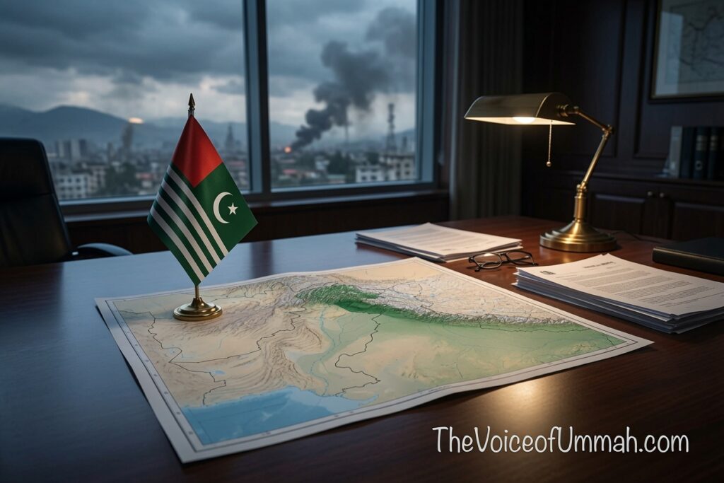 وزیر اعظم آزاد کشمیر فیصل ممتاز راٹھور کا ہنگامہ آرائی پر بیان