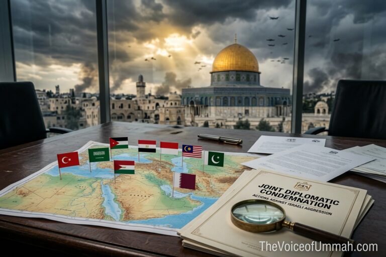 مسجد اقصیٰ پر اسرائیلی حملوں کی مذمت کرتے مسلم ممالک کے وزرائے خارجہ