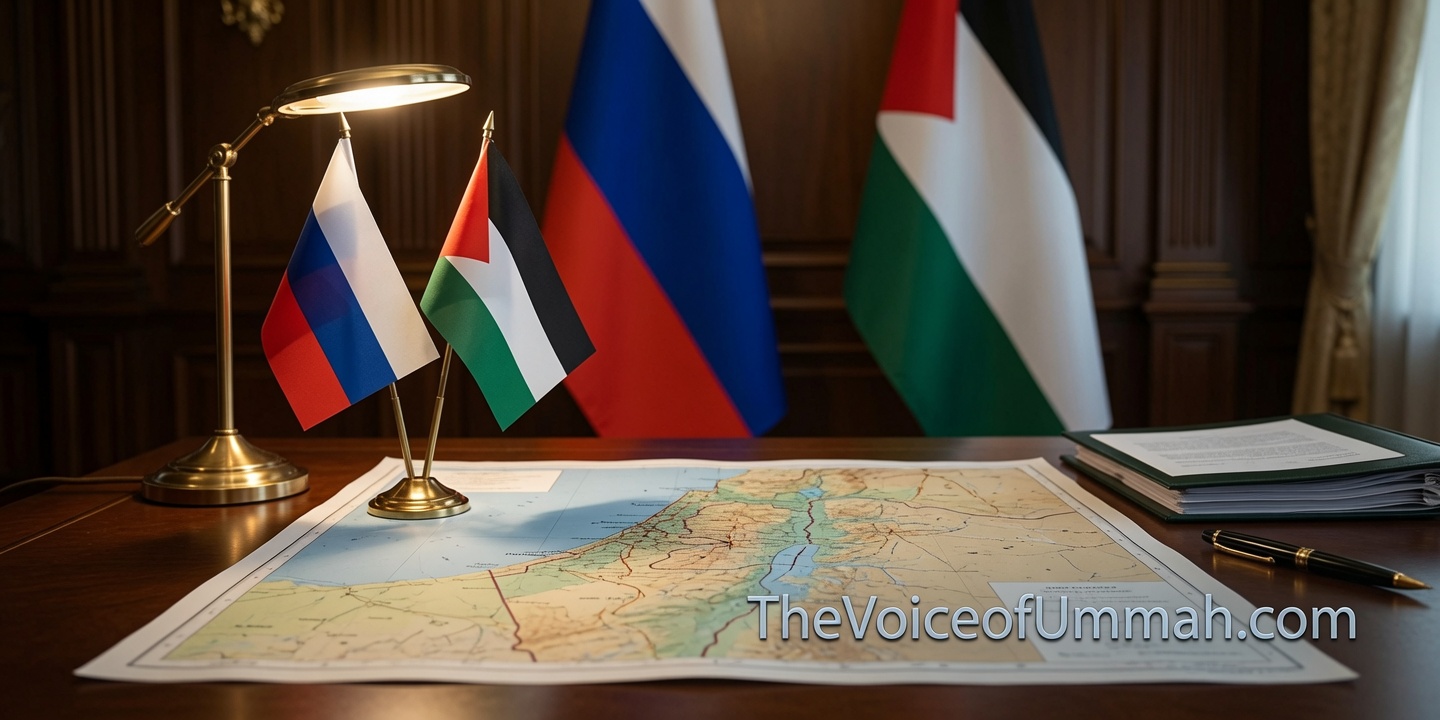 Russian President Vladimir Putin supports independent Palestinian state with Jerusalem as capital