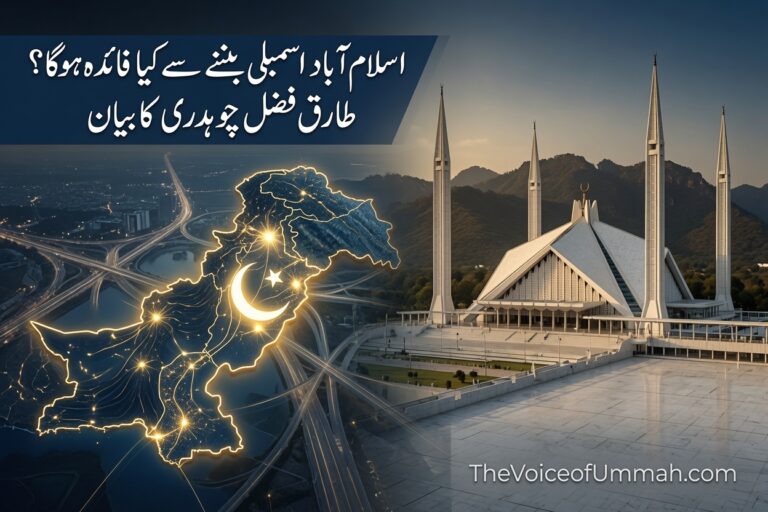 اسلام آباد اسمبلی، طارق فضل چوہدری، شہباز شریف، وفاقی حکومت