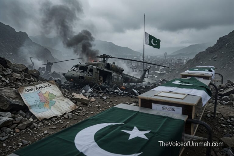 مظفرآباد میں آرمی ہیلی کاپٹر حادثے کے شہدا کی نماز جنازہ