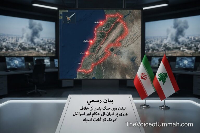 لبنان جنگ بندی کی خلاف ورزی پر ایرانی حکام کا اسرائیل اور امریکہ کو سخت انتباہ