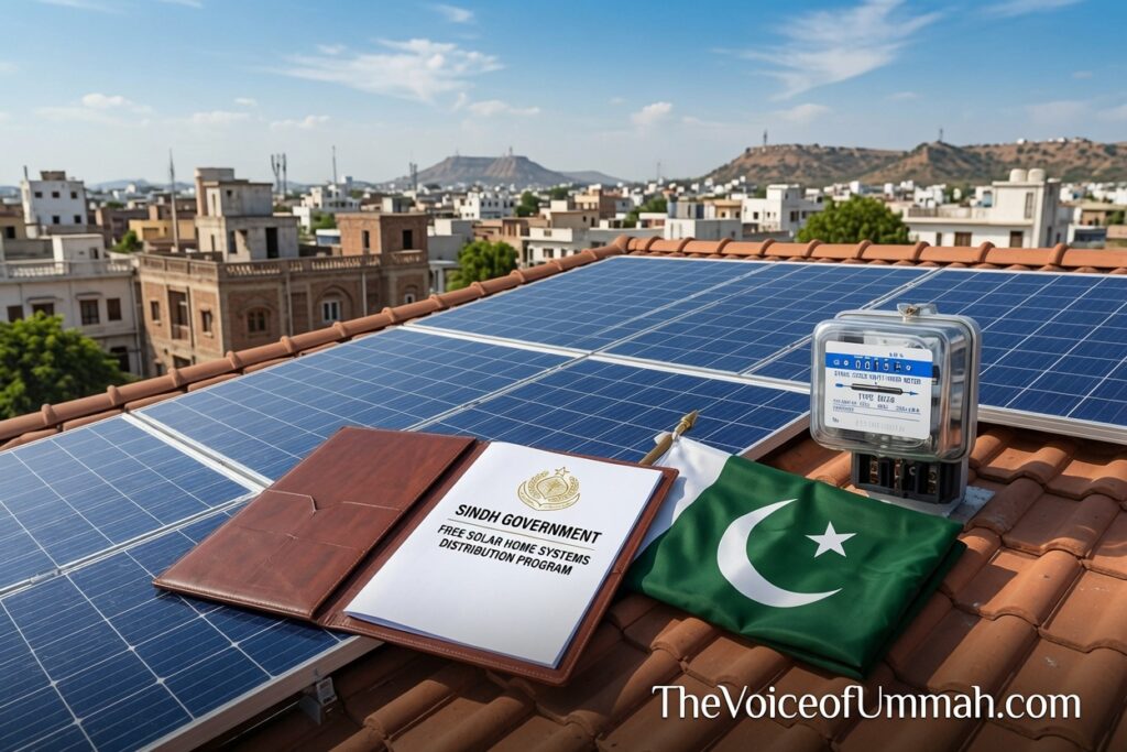 سندھ میں مفت سولر ہوم سسٹمز تقسیم کرنے کا اعلان