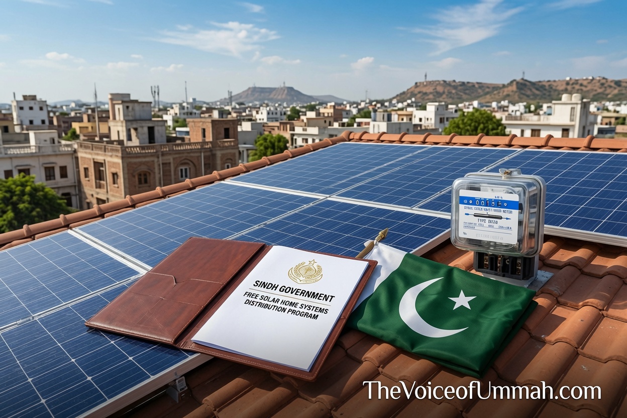 سندھ میں مفت سولر ہوم سسٹمز تقسیم کرنے کا اعلان