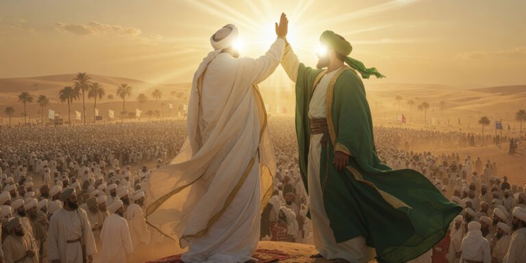 عید غدیر خم کا تاریخی واقعہ اور حضرت علیؑ کا اعلان ولایت