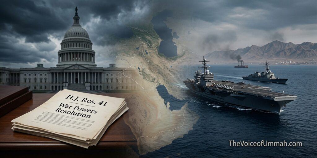 US House passes resolution limiting Trump war powers on Iran