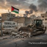 Israeli occupation forces detain Palestinians in Ramallah governorate