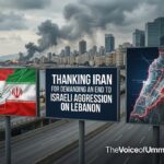 Banners thanking Iran for supporting Lebanon installed on road to Beirut airport