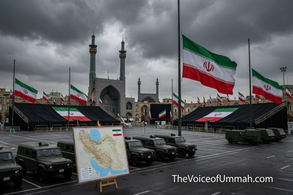 Farewell ceremonies for martyred Leader Ayatollah Seyyed Ali Khamenei in Tehran