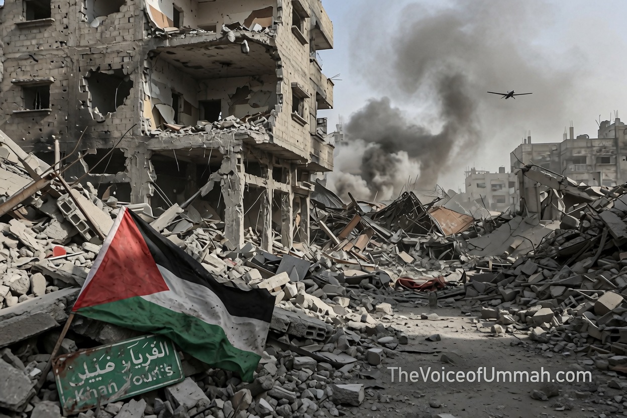 Israeli strikes kill Palestinians in Khan Younis Gaza