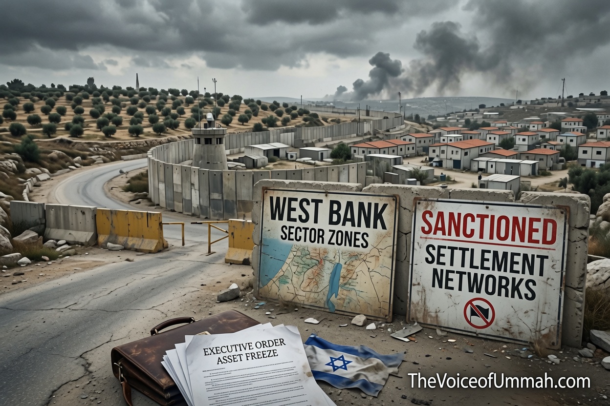 Western countries sanction Israeli settler violence networks in occupied West Bank
