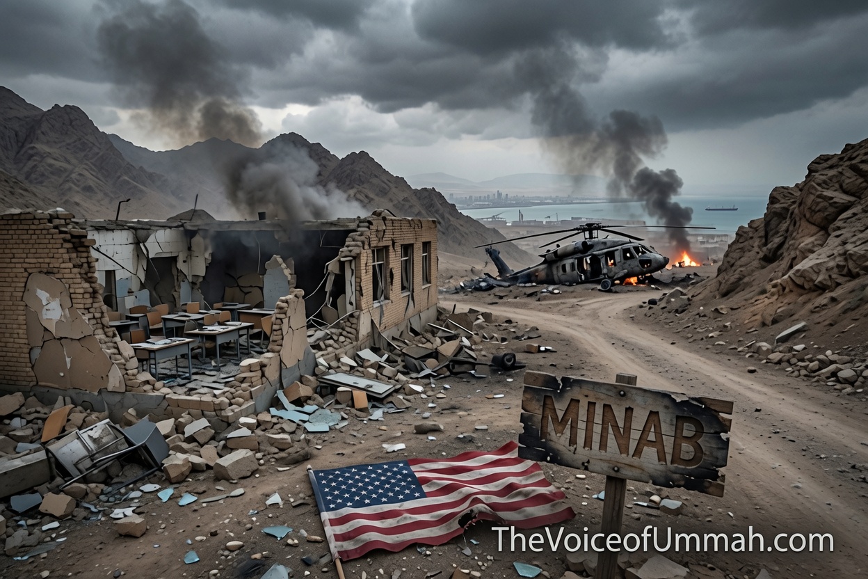 Iran Slams US Double Standards Over Minab School Massacre and Helicopter Crash