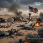 Iran’s Islamic Revolutionary Guard Corps (IRGC) has carried out a powerful retaliatory strike on a US military base in Jordan. According to reports, the IRGC Aerospace Force targeted the Al-Azraq US base with 12 ballistic missiles, destroying F-35, F-15, and F-16 fighter jets along with important military facilities. Also Read: This strike is part of Iran’s multi-dimensional response to ongoing US-Israeli aggression and war crimes. Senior Iranian officials, including Parliament’s National Security Committee spokesman Ebrahim Rezaei and Ayatollah Amoli Larijani, reaffirmed that Iran will never surrender to threats and will continue strong resistance. The IRGC vowed that retaliatory operations will persist until enemy hostilities cease.