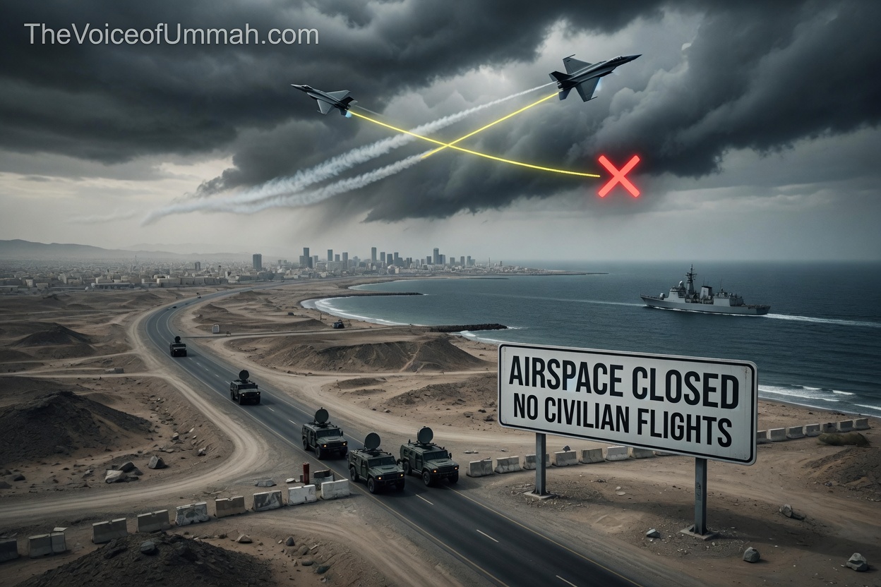 Iran closes its airspace ahead of possible missile strikes on Israel