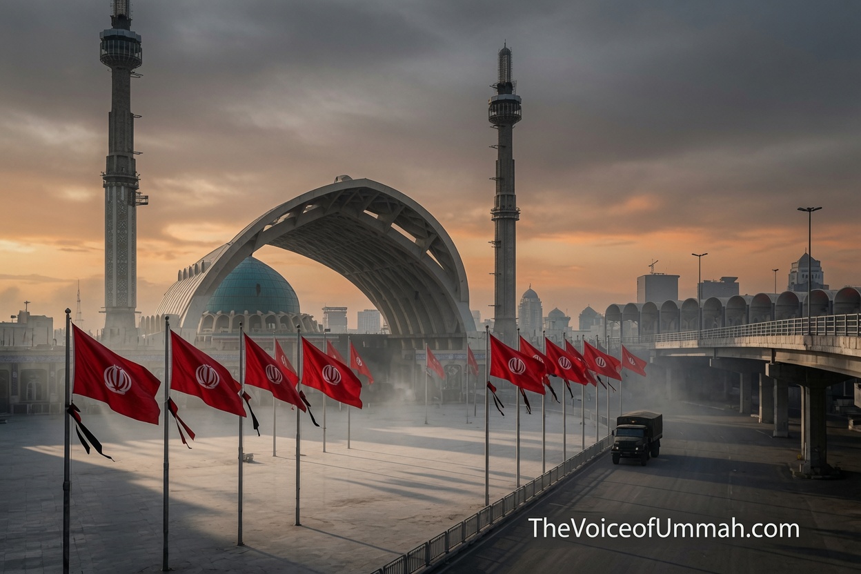 مصلائے امام خمینی سوگوار