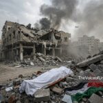 غزہ میں اسرائیلی حملوں کے بعد شہداء
