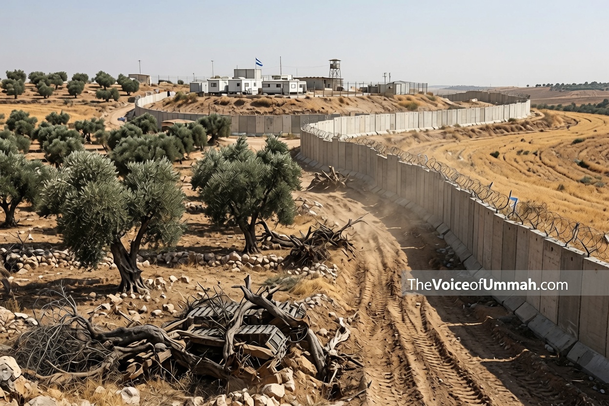 فلسطینی آباد کار حملہ