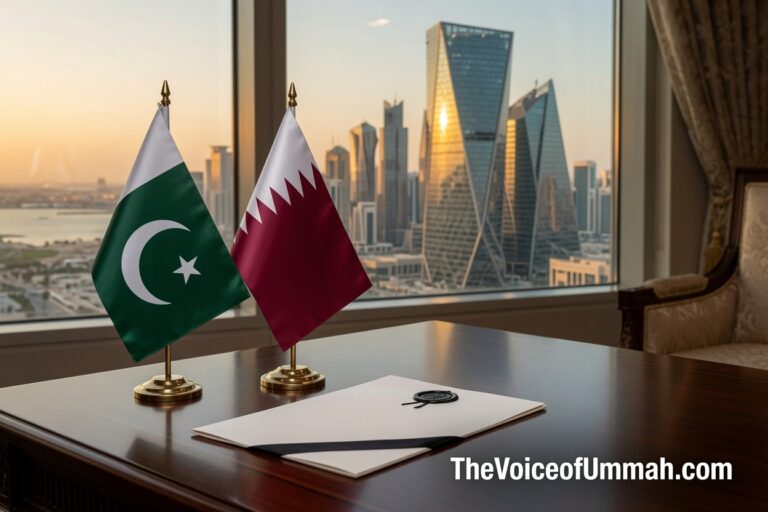وزیراعظم شہباز شریف قطر امیر ملاقات