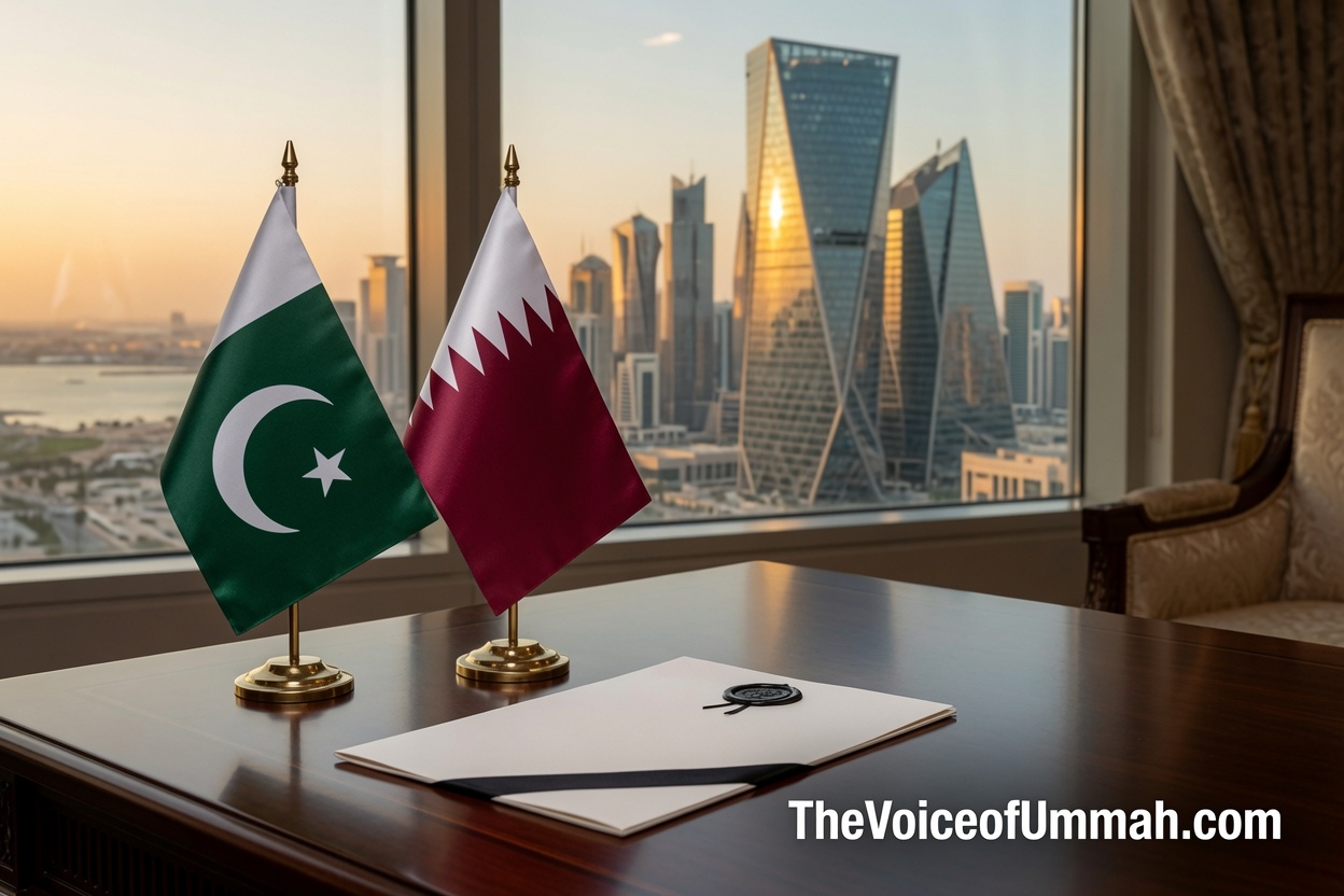 وزیراعظم شہباز شریف قطر امیر ملاقات