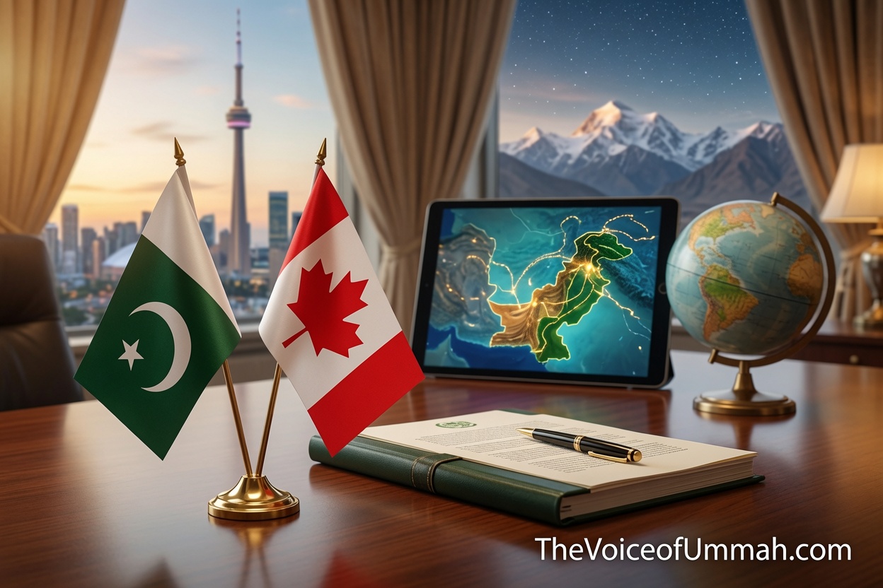 وزیراعظم شہباز شریف کینیڈا وزیر خارجہ ملاقات