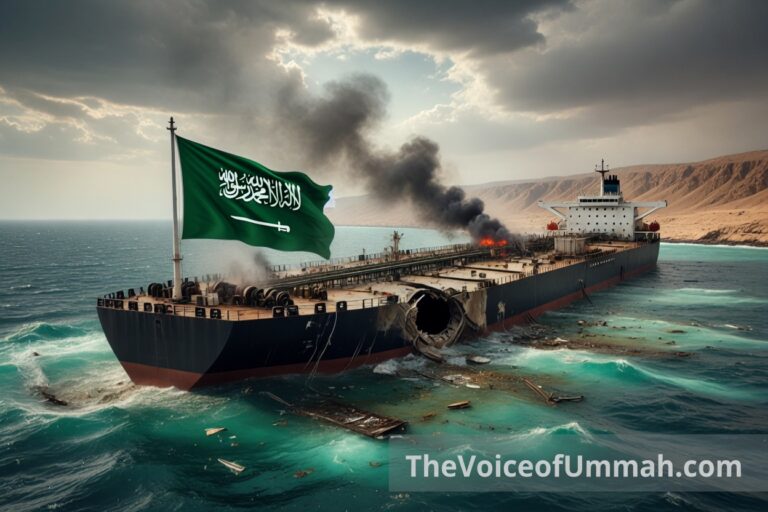 آبنائے ہرمز سعودی ٹینکر