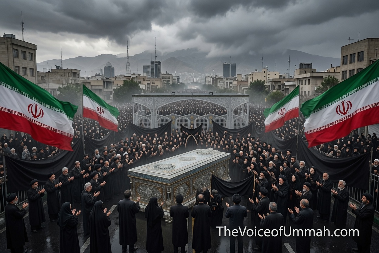تہران شہید آیت اللہ سید علی خامنہ ای تشییع