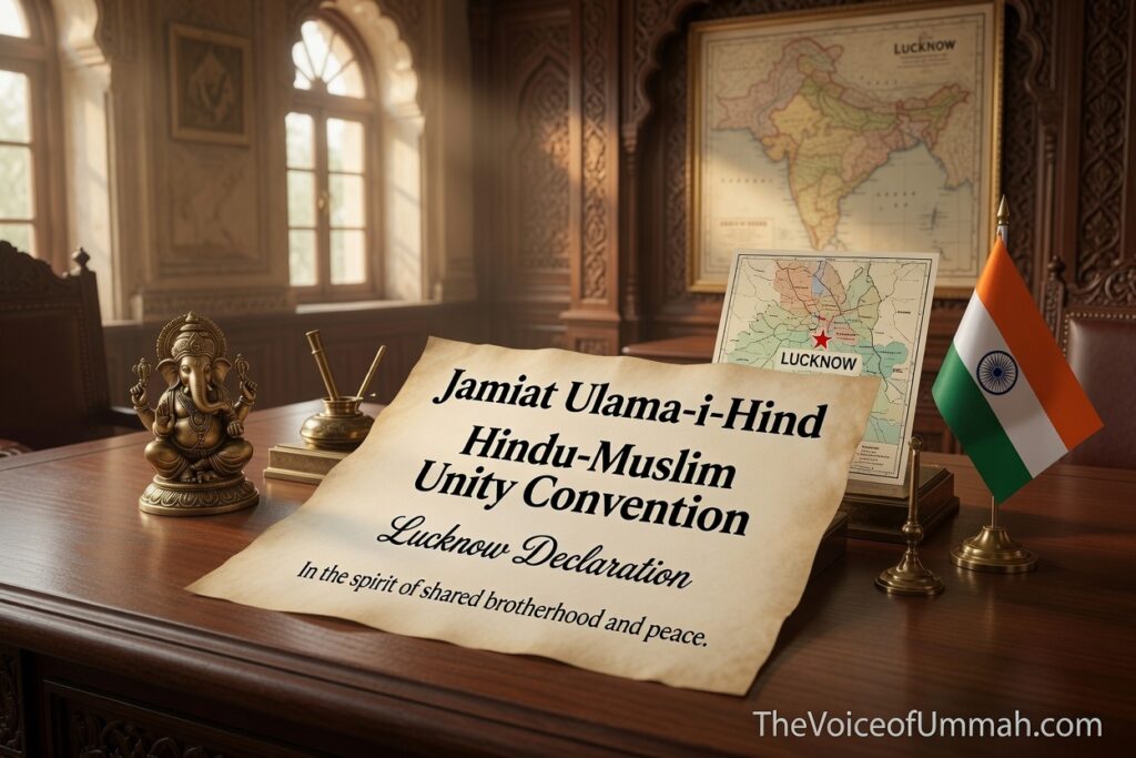Hindu Muslim Unity Convention Lucknow
