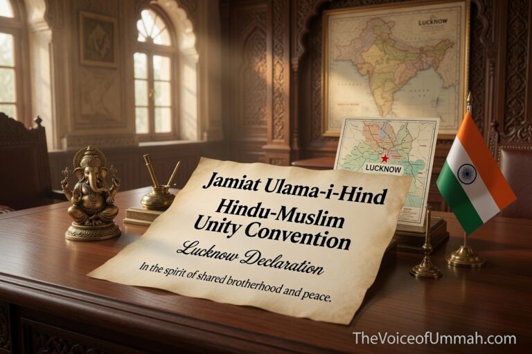 Hindu Muslim Unity Convention Lucknow