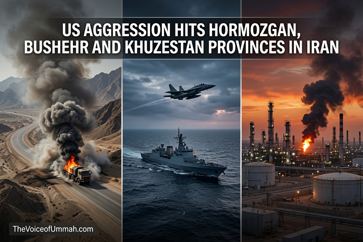 US strikes hit Iranian provinces