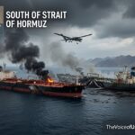 IRGC reports tanker explosions Hormuz
