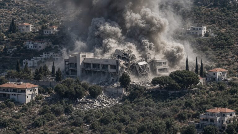 Israeli strikes southern Lebanon