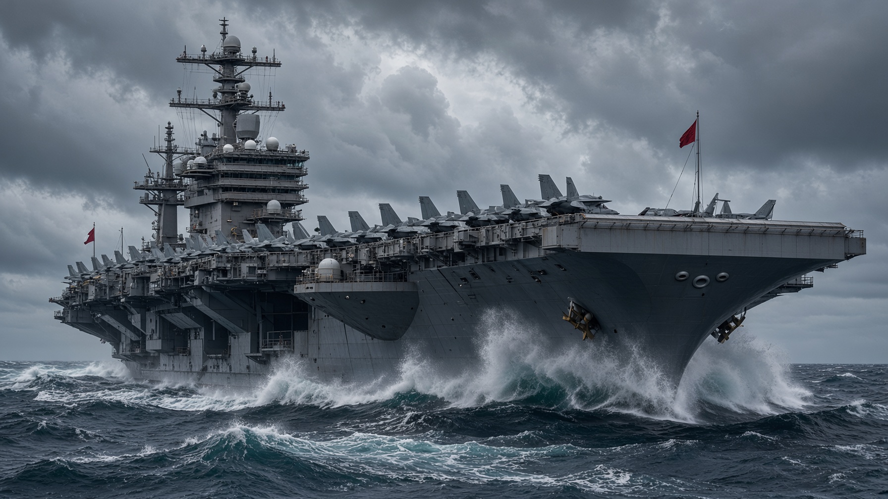 US warships in Persian Gulf
