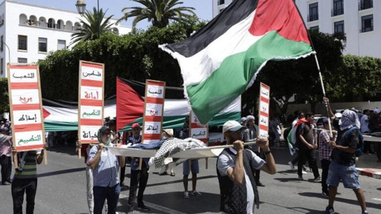Morocco Pro-Palestine Protests Sweep More Than 30 Cities
