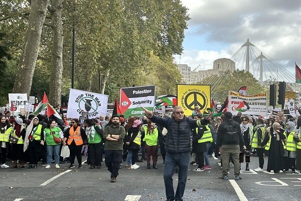 London Palestine March: Thousands Mark 3 Years of Gaza War