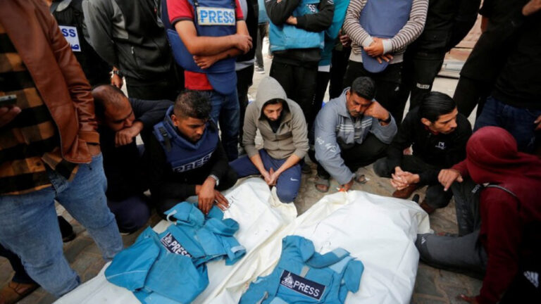 صحافیوں کی عالمی تنظیم کا انکشاف: غزہ جنگ صحافت کی تاریخ کا سب سے تباہ کن دور